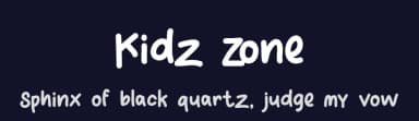Kidz Zone by Almaz Studio — Script Handwritten Font — thumbnail 2