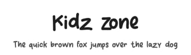 Kidz Zone by Almaz Studio — Script Handwritten Font — thumbnail 1