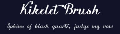 Kikelet Brush by Roland Huse Design — Script Handwritten Font — thumbnail 2