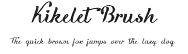 Kikelet Brush by Roland Huse Design — Script Handwritten Font — thumbnail 1