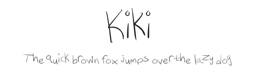 Kiki by FontPanda — Script Handwritten Font