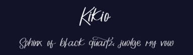 Kikio by Inermedia Studio — Script Handwritten Font — thumbnail 2