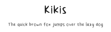 Kikis by Rizky Fadilah — Script Handwritten Font — thumbnail 1