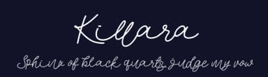 Killara by Damn Studio — Script Handwritten Font — thumbnail 2