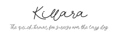 Killara by Damn Studio — Script Handwritten Font — thumbnail 1