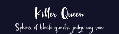 Killer Queen by Ferry Ardana Putra — Script Handwritten Font — thumbnail 2