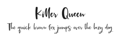 Killer Queen by Ferry Ardana Putra — Script Handwritten Font — thumbnail 1