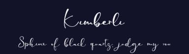 Kimberli by Letterara — Script Handwritten Font — thumbnail 2