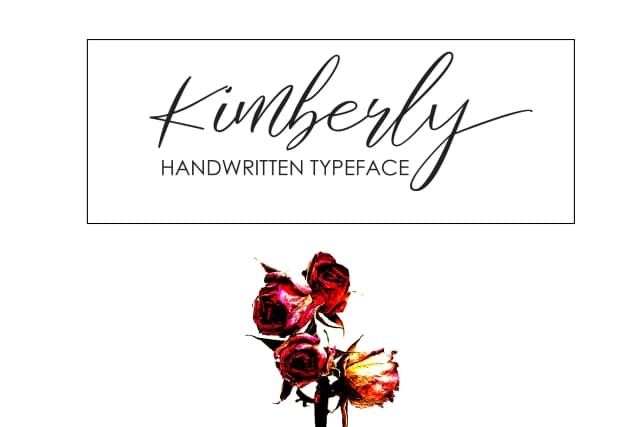 Kimberly Font by Analogous by Analogous — Script Handwritten Font