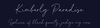 Kimberly Paradise by Timur Type — Script Handwritten Font — thumbnail 2