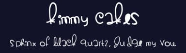 Kimmy Cakes by Des Gomez — Script Handwritten Font — thumbnail 2