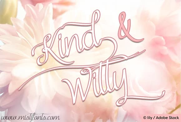 Kind and Witty Font by Misti — Script Handwritten Font