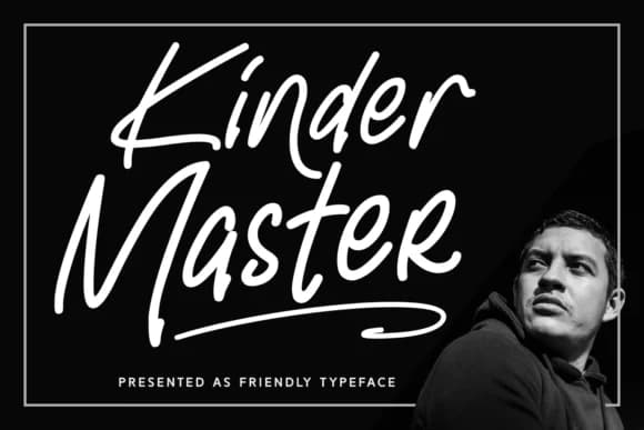 Kinder Master Font by Adyfo (7NTypes) — Script Handwritten Font