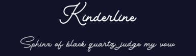Kinderline by Letterhend Studio — Script Handwritten Font — thumbnail 2