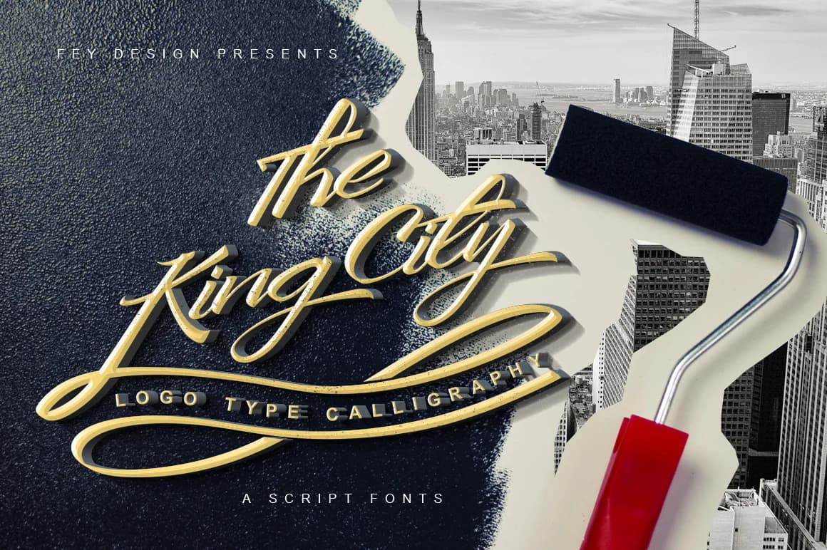 King City Font by feydesign — Script Handwritten Font