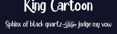 King Cartoon by VinType — Script Handwritten Font — thumbnail 2