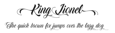 King Lionel by Typhoon Type - Suthi Srisopha — Script Handwritten Font — thumbnail 1