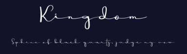 Kingdom by Luluk Surotul — Script Handwritten Font — thumbnail 2