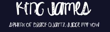 King James by Des Gomez — Script Handwritten Font — thumbnail 2
