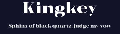 Kingkey by TypeClassHeroes — Serif Font — thumbnail 2