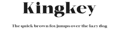 Kingkey by TypeClassHeroes — Serif Font — thumbnail 1