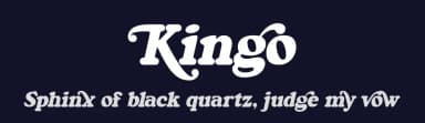 Kingo by Omotu Studio — Serif Font — thumbnail 2