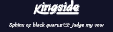Kingside by Noah Type — Script Handwritten Font — thumbnail 2