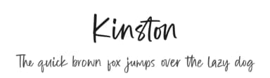 Kinston by Alpaprana Studio — Script Handwritten Font — thumbnail 1