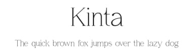 Kinta by Gholib Tammami — Serif Font — thumbnail 1