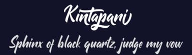 Kintapani by Typehand Studio — Script Handwritten Font — thumbnail 2