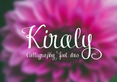 Kiraly Font by Digital Typeface Studio — Script Handwritten Font — thumbnail 1