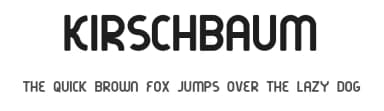 Kirschbaum by Alper Ide — Sans Serif Font — thumbnail 1