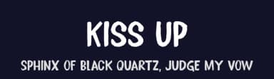 Kiss Up by Hanoded — Script Handwritten Font — thumbnail 2