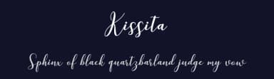 Kissita by Barland — Script Handwritten Font — thumbnail 2
