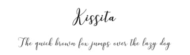 Kissita by Barland — Script Handwritten Font — thumbnail 1