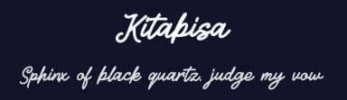 Kitabisa by Weape Studio — Script Handwritten Font — thumbnail 2