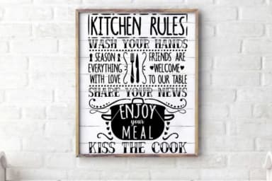 Kitchen Rules Font by creativespace — Script Handwritten Font — thumbnail 2