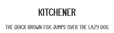 Kitchener by Andi Moz — Script Handwritten Font — thumbnail 1