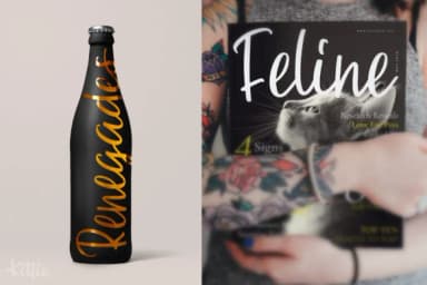 Kittie Font by Ayca Atalay — Script Handwritten Font — thumbnail 3