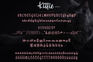 Kittie Font by Ayca Atalay — Script Handwritten Font — thumbnail 8