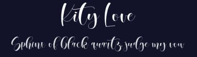 Kity Love by Gilar Studio — Script Handwritten Font — thumbnail 2