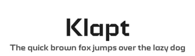 Klapt by SevenType — Sans Serif Font — thumbnail 1