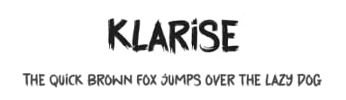 Klarise by olivetype — Script Handwritten Font — thumbnail 1