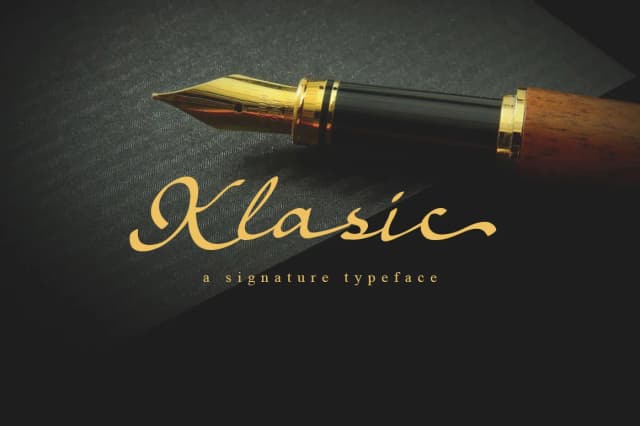 Klasic Script Font by Khurasan — Script Handwritten Font