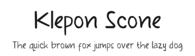 Klepon Scone by M. Rizki Lakuse — Script Handwritten Font — thumbnail 1