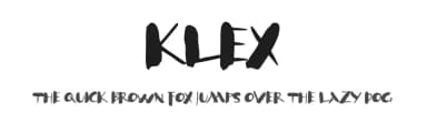 Klex by ingoFonts — Script Handwritten Font — thumbnail 1