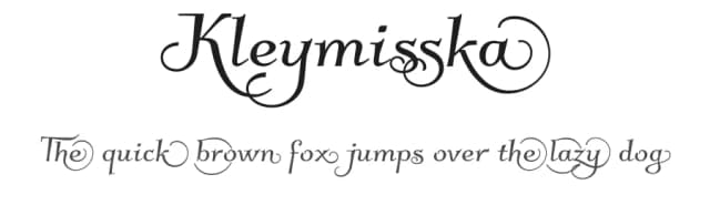 Kleymisska by gluk — Script Handwritten Font