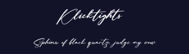 Klicktights by Maulana Creative — Script Handwritten Font — thumbnail 2