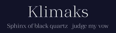 Klimaks by Kereatype Studio — Serif Font — thumbnail 2