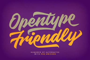 Knight Brush Font by hptypework — Script Handwritten Font — thumbnail 4